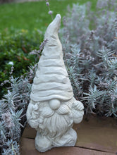 Lade das Bild in den Galerie-Viewer, Niedlicher Zwerg mit Knollennase und Eichhörnchen - HANDMADE aus Steinguss, naturton (frostfest bis -30 Grad)