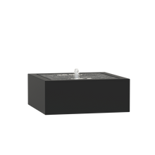 Lade das Bild in den Galerie-Viewer, 1er-Sprudelbrunnen: Wassertisch inkl. Sprudeldüse, Oase/Pontec-Pumpe und LED-Beleuchtung aus Aluminium farbig pulverbeschichtet in 3 möglichen Größen