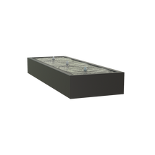 Lade das Bild in den Galerie-Viewer, 3er-Sprudelbrunnen: Wassertisch inkl. Sprudeldüsen, Oase/Pontec-Pumpe und LED-Beleuchtung aus Aluminium farbig pulverbeschichtet