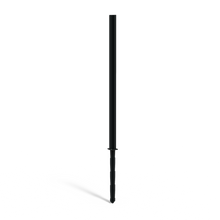 Lade das Bild in den Galerie-Viewer, T-Pfosten "APP1", passend zu allen farbigen Aluminium-Sichtschutzwänden