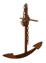 Lade das Bild in den Galerie-Viewer, Edelrost-Anker, tolle ausgefallene Deko für Pool, Sand und Garten, ca. 42 cm hoch