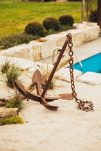 Lade das Bild in den Galerie-Viewer, Edelrost-Anker, Stilvolle und doch coole Deko in XXL super geeignet als Sand- und Pooldeko, ca. 102 cm hoch