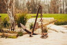 Lade das Bild in den Galerie-Viewer, Edelrost-Anker, Stilvolle und doch coole Deko in XXL super geeignet als Sand- und Pooldeko, ca. 102 cm hoch