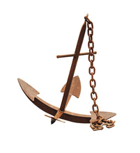 Lade das Bild in den Galerie-Viewer, Edelrost-Anker, Stilvolle und doch coole Deko in XXL super geeignet als Sand- und Pooldeko, ca. 102 cm hoch
