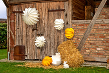 Lade das Bild in den Galerie-Viewer, Barlooon Osterdeko mit Lampions in weiß und gelb am Stab