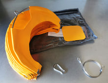 Lade das Bild in den Galerie-Viewer, Barlooon Robuster Lampion in gelb Lieferumfang