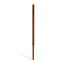 Lade das Bild in den Galerie-Viewer, T-Pfosten "CPP1", passend zu allen Cortenstahl-Sichtschutzwänden