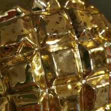 Lade das Bild in den Galerie-Viewer, Edle und außergewöhnliche sehr große Glaszapfen in antik silber-gold in zwei Größen