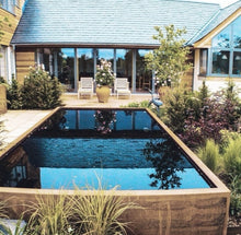 Lade das Bild in den Galerie-Viewer, Wasserbecken aus Cortenstahl in 22 möglichen Größen (geeignet zur Kombination mit den Wasserwänden)