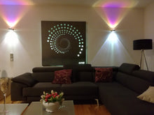 Lade das Bild in den Galerie-Viewer, Moderne Wandgestaltung: Wandbild "Spirale" aus Metall - faszinierende Wanddeko in 3D-Optik