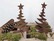 Lade das Bild in den Galerie-Viewer, Moderne Edelrosttanne mit Stern