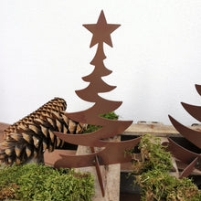 Lade das Bild in den Galerie-Viewer, Moderne Edelrosttanne mit Stern