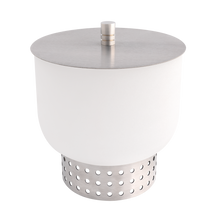 Lade das Bild in den Galerie-Viewer, QTable - Quarzglasschale als Tischfeuer - Wärme und Atmosphäre pur mit Bioethanolbefeuerung