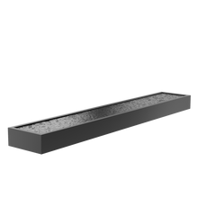 Lade das Bild in den Galerie-Viewer, Wasserbecken aus Aluminium farbig pulverbeschichtet in 22 möglichen Größen (geeignet zur Kombination mit den Wasserwänden)