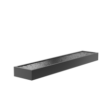 Lade das Bild in den Galerie-Viewer, Wasserbecken aus Aluminium farbig pulverbeschichtet in 22 möglichen Größen (geeignet zur Kombination mit den Wasserwänden)