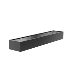 Lade das Bild in den Galerie-Viewer, Wasserbecken aus Aluminium farbig pulverbeschichtet in 22 möglichen Größen (geeignet zur Kombination mit den Wasserwänden)