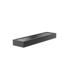 Lade das Bild in den Galerie-Viewer, Wasserbecken aus Aluminium farbig pulverbeschichtet in 22 möglichen Größen (geeignet zur Kombination mit den Wasserwänden)