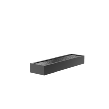 Lade das Bild in den Galerie-Viewer, Wasserbecken aus Aluminium farbig pulverbeschichtet in 22 möglichen Größen (geeignet zur Kombination mit den Wasserwänden)