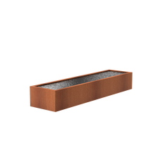 Lade das Bild in den Galerie-Viewer, Wasserbecken aus Cortenstahl in 22 möglichen Größen (geeignet zur Kombination mit den Wasserwänden)