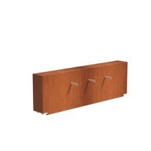 Lade das Bild in den Galerie-Viewer, Wasserwand aus Cortenstahl in verschiedenen Ausführungen zur Montage an den Wasserbecken