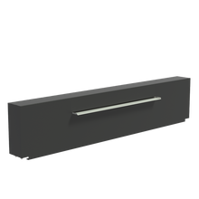 Lade das Bild in den Galerie-Viewer, Wasserwand aus Aluminium farbig pulverbeschichtet in verschiedenen Ausführungen zur Montage an den Wasserbecken