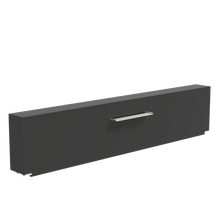 Lade das Bild in den Galerie-Viewer, Wasserwand aus Aluminium farbig pulverbeschichtet in verschiedenen Ausführungen zur Montage an den Wasserbecken