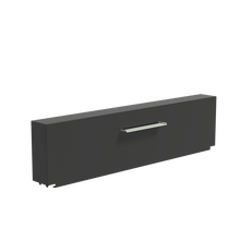 Lade das Bild in den Galerie-Viewer, Wasserwand aus Aluminium farbig pulverbeschichtet in verschiedenen Ausführungen zur Montage an den Wasserbecken