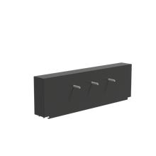 Lade das Bild in den Galerie-Viewer, Wasserwand aus Aluminium farbig pulverbeschichtet in verschiedenen Ausführungen zur Montage an den Wasserbecken