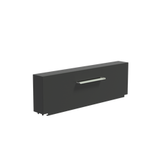 Lade das Bild in den Galerie-Viewer, Wasserwand aus Aluminium farbig pulverbeschichtet in verschiedenen Ausführungen zur Montage an den Wasserbecken