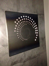 Lade das Bild in den Galerie-Viewer, Moderne Wandgestaltung: Wandbild "Spirale" aus Metall - faszinierende Wanddeko in 3D-Optik