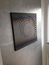Lade das Bild in den Galerie-Viewer, Moderne Wandgestaltung: Wandbild "Spirale" aus Metall - faszinierende Wanddeko in 3D-Optik