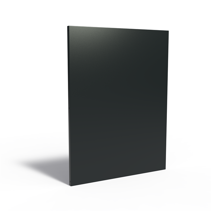 Sichtschutzwand Basic verfügbar in fünf verschiedenen Breiten (Aluminium farbig pulverbeschichtet)
