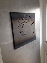 Lade das Bild in den Galerie-Viewer, Moderne Wandgestaltung: Wandbild &quot;Spirale&quot; aus Metall - faszinierende Wanddeko in 3D-Optik
